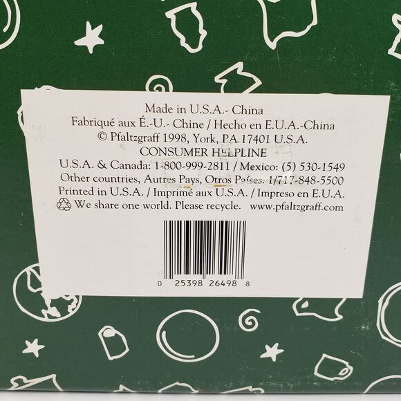 Pfaltzgraff Winterberry Dip Mix Set 4.5” Bowl Spreader in box USA NOS Christmas - Picture 13 of 14